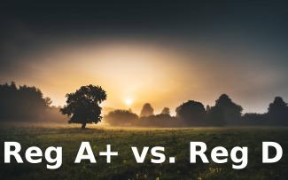 Reg A+ vs Reg D 506b and Reg D 506c